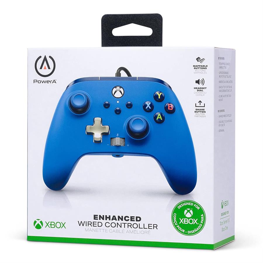 JOYSTICK USB POWER A  Licenciado para Xbox - Azul