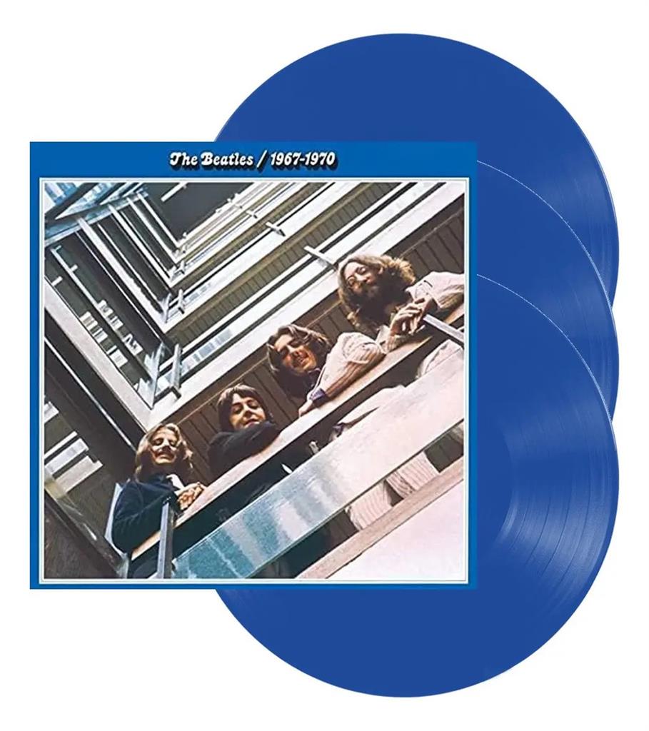 LP - The Beatles - Blue Album 1967/1970 (3LPs)