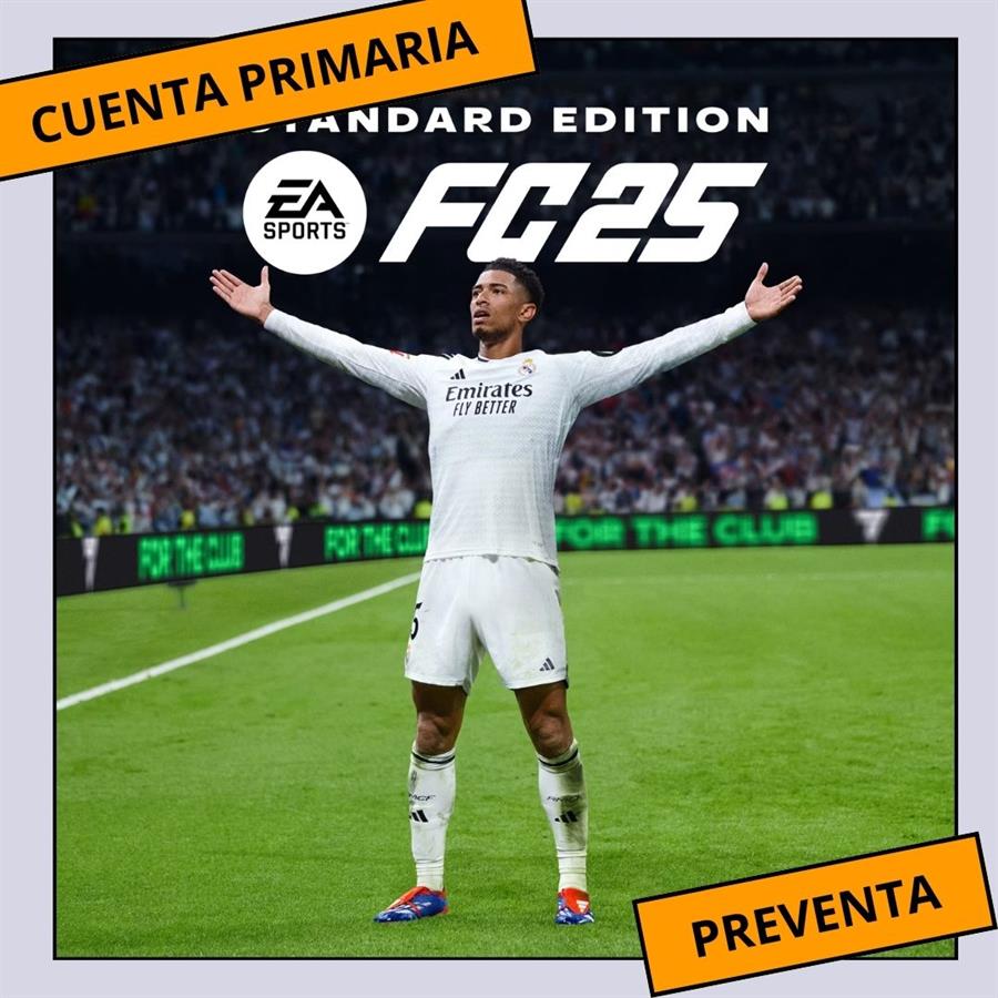 PREVENTA FC 25 - PS5 DIGITAL CUENTA PRIMARIA