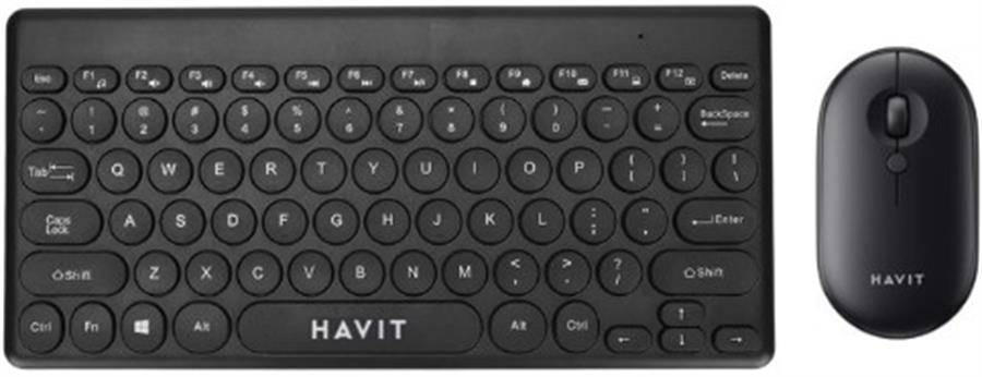 COMBO TECLADO Y MOUSE INALAMBRICO HAVIT KB 279