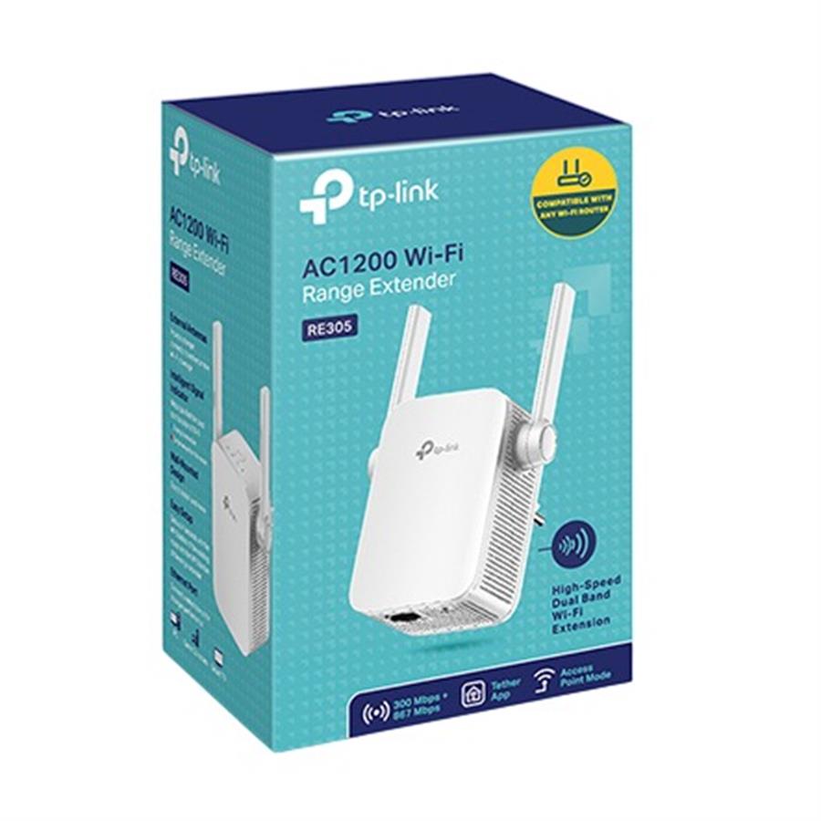 EXTENSOR DE RANGO TP-LINK RE305 DUAL BAND AC1200