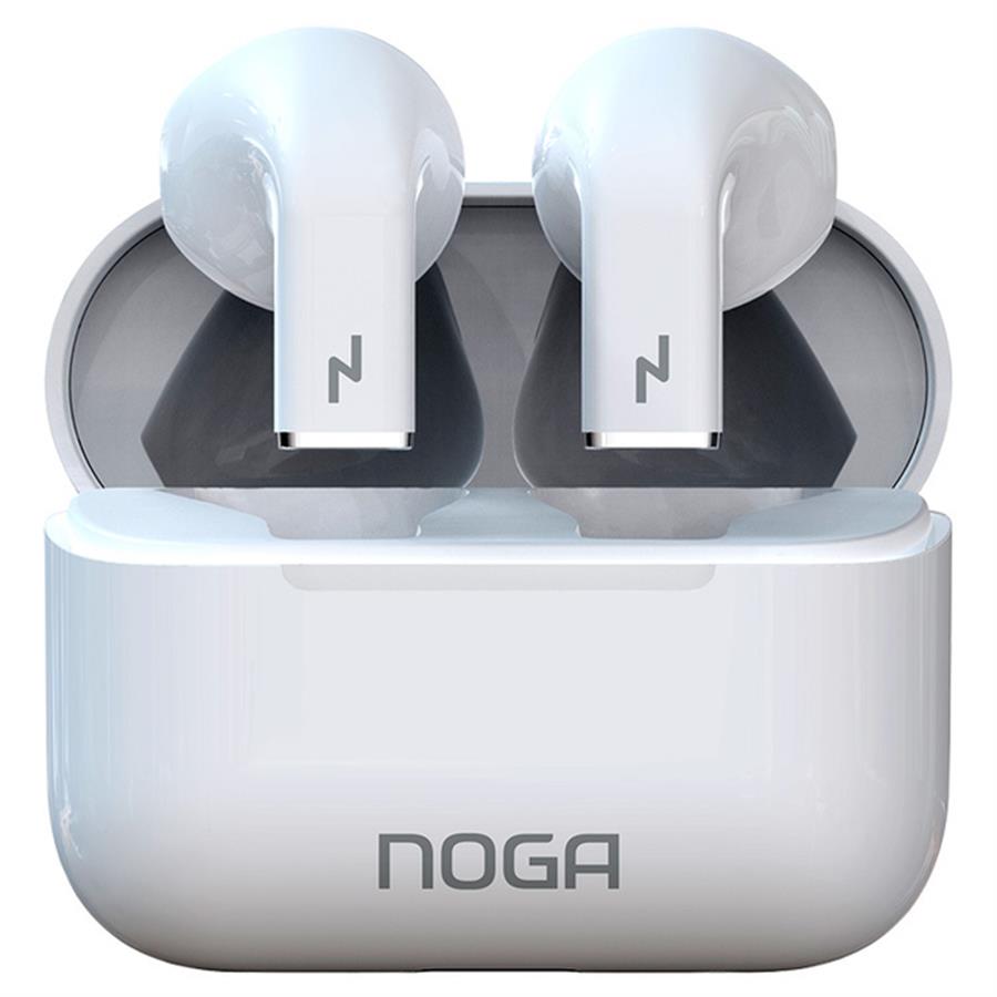 AURICULAR BLUETOOTH NOGA BTWINS 50 - BLANCO