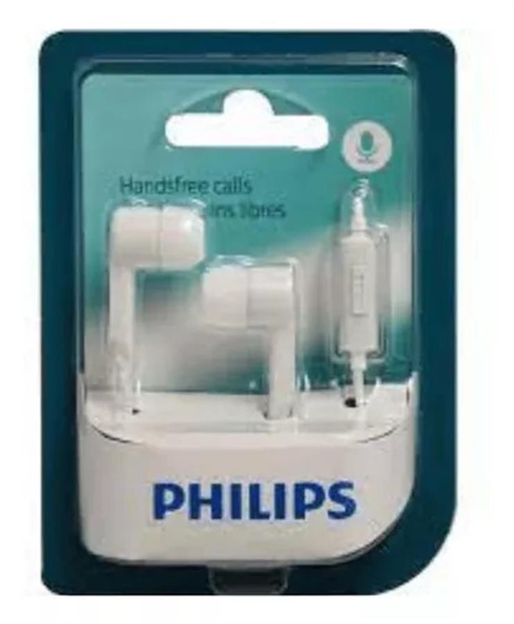 AURICULAR IN EAR PHILIPS SHE-1405 - BLANCO