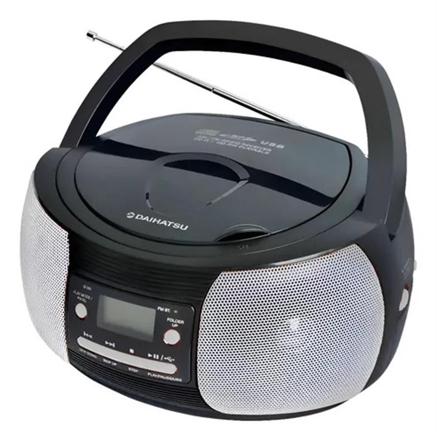 REPRODUCTOR DE CD / RADIO AM / FM / USB  DAIHATSU DC120 - NEGRO