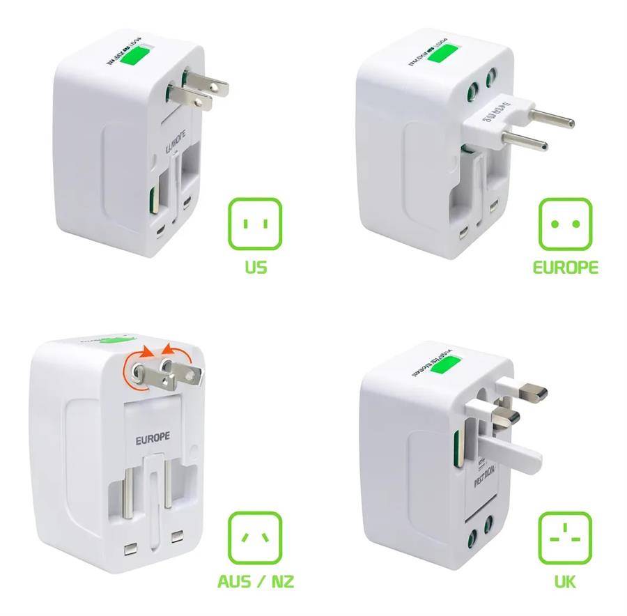 ADAPTADOR DE ENCHUFE MUNDIAL
