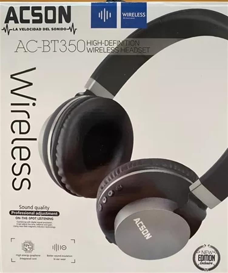 AURICULAR ACSON VINCHA BLUETOOTH AC350