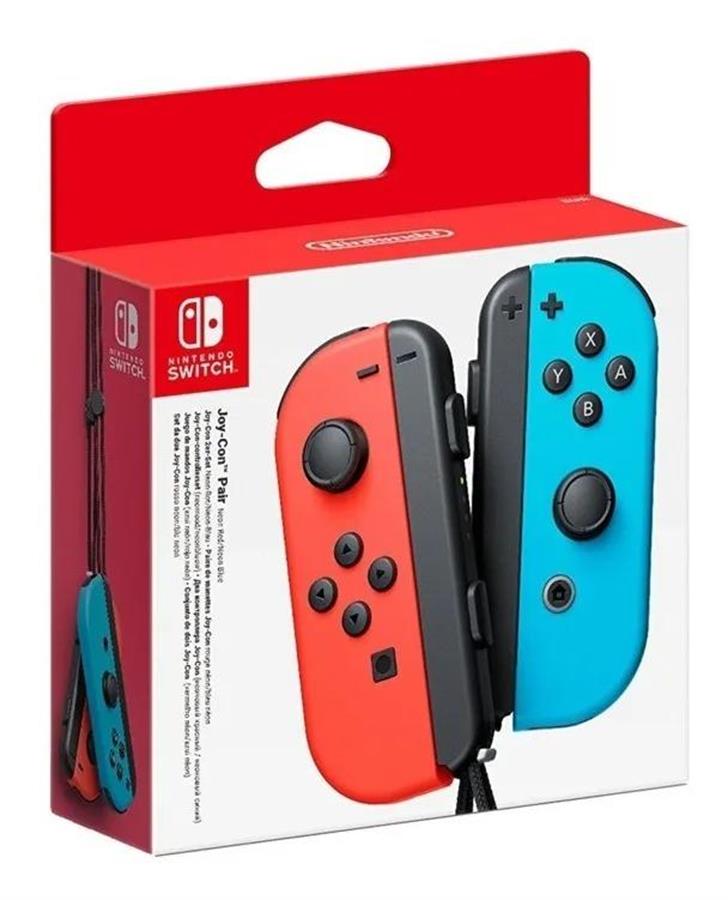 JOY-CON ORIGINAL ROJO/AZUL NEON